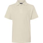 Kinder Piqué Poloshirt Daiber JN70K weiß