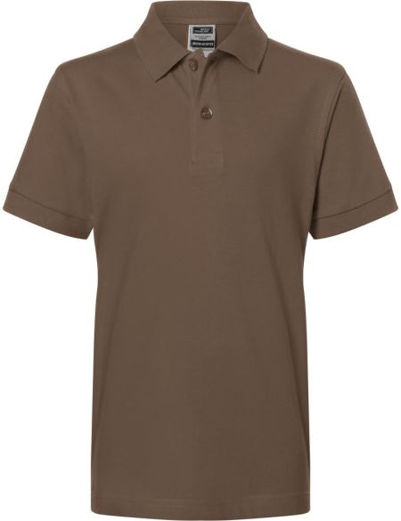 Kinder Piqué Poloshirt Daiber JN70K weiß
