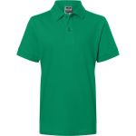 Kinder Piqué Poloshirt Daiber JN70K weiß