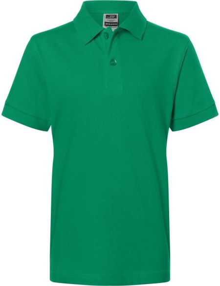Kinder Piqué Poloshirt Daiber JN70K weiß