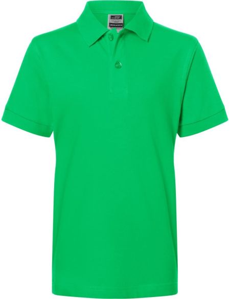 Kinder Piqué Poloshirt Daiber JN70K weiß