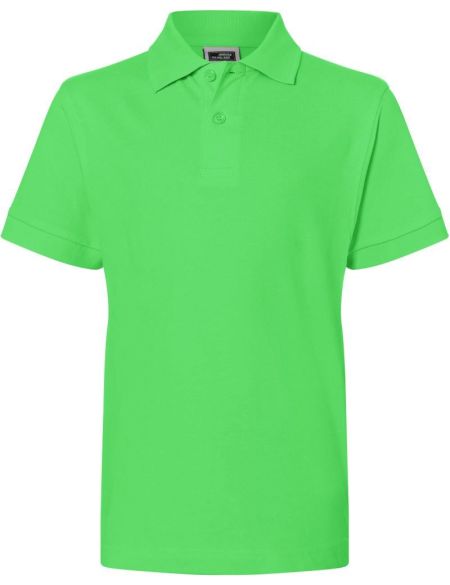 Kinder Piqué Poloshirt Daiber JN70K weiß