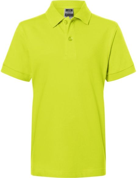 Kinder Piqué Poloshirt Daiber JN70K weiß