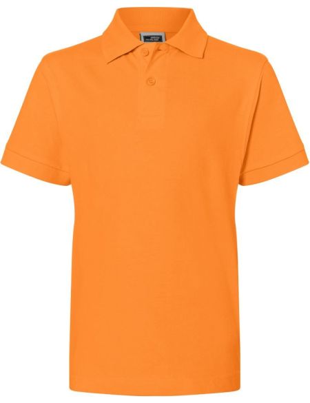 Kinder Piqué Poloshirt Daiber JN70K weiß