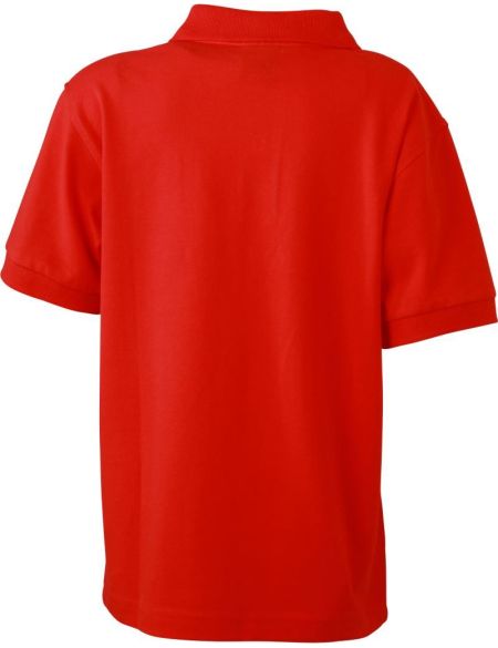 Kinder Piqué Poloshirt Daiber JN70K weiß