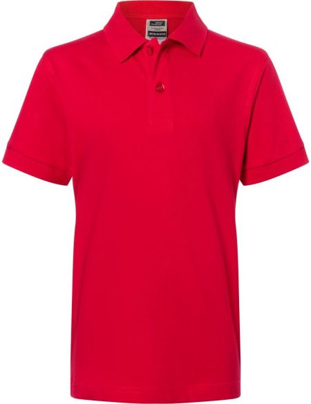 Kinder Piqué Poloshirt Daiber JN70K weiß