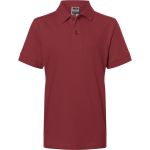 Kinder Piqué Poloshirt Daiber JN70K weiß