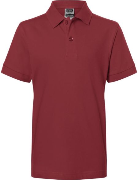 Kinder Piqué Poloshirt Daiber JN70K weiß