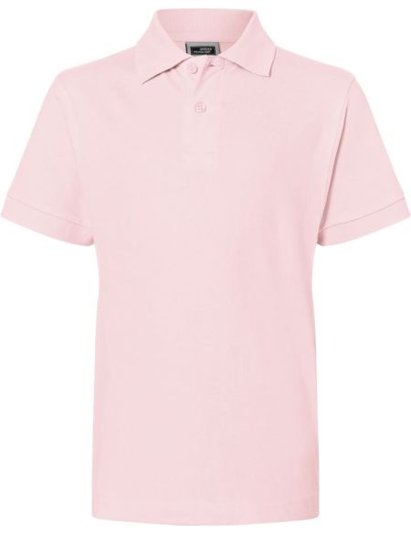 Kinder Piqué Poloshirt Daiber JN70K weiß