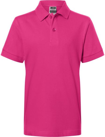 Kinder Piqué Poloshirt Daiber JN70K weiß