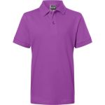 Kinder Piqué Poloshirt Daiber JN70K weiß