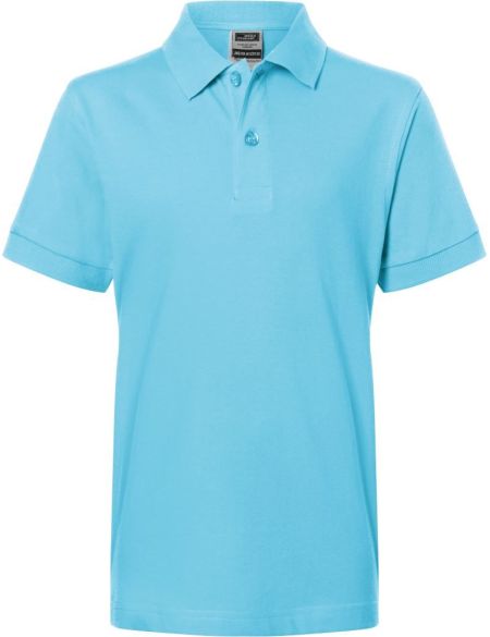 Kinder Piqué Poloshirt Daiber JN70K weiß