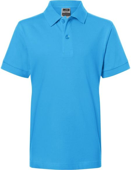 Kinder Piqué Poloshirt Daiber JN70K weiß