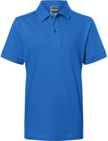 Kinder Piqué Poloshirt Daiber JN70K weiß