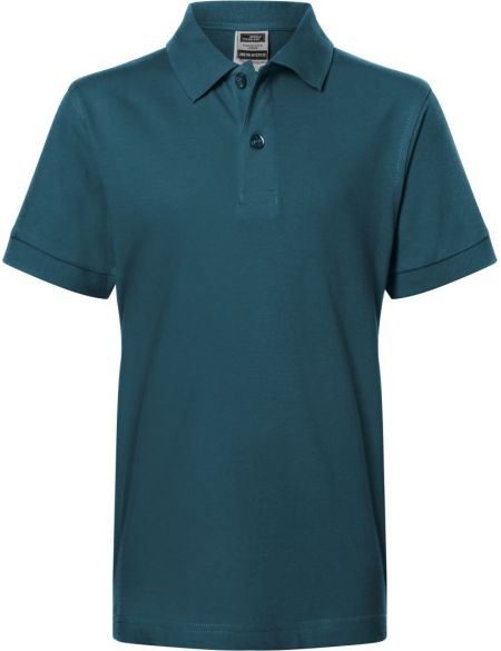 Kinder Piqué Poloshirt Daiber JN70K weiß
