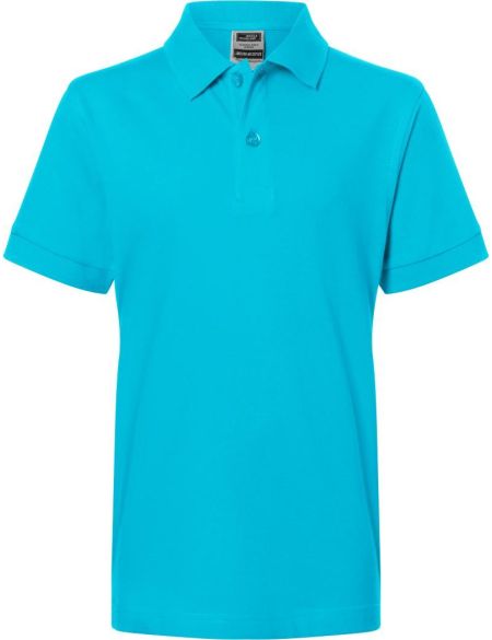 Kinder Piqué Poloshirt Daiber JN70K weiß