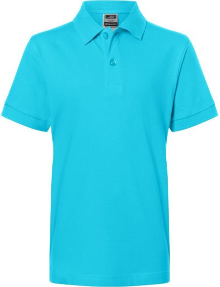 Kinder Piqué Poloshirt Daiber JN70K weiß