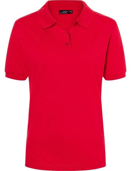 Women's piqué polo shirt Daiber JN71 aqua