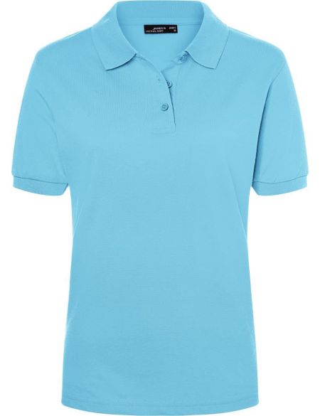 Damen-Piqué-Poloshirt Daiber JN71 Aqua