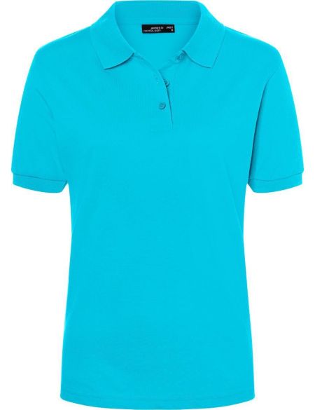 Damen-Piqué-Poloshirt Daiber JN71 Aqua
