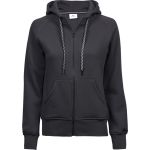 Damen Hoodie Tee Jays TJ5436 schwarz