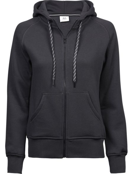 Damen Hoodie Tee Jays TJ5436 schwarz