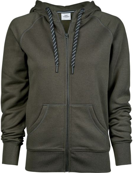Damen Hoodie Tee Jays TJ5436 schwarz