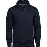 Herren-Sweatshirt mit 1/4-Reißverschluss Tee Jays TJ5438 schwarz