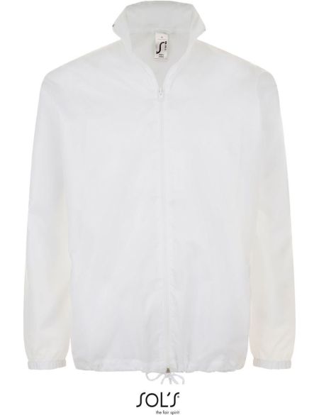 Větrovka unisex kapuce a lem se stahovací šňůrkou
