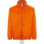 Sols Shift white unisex windbreaker