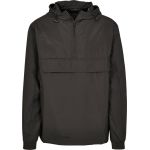Windbreaker mit 1/4 Reißverschluss Build your Brand BY096 schwarz