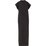 Langes Kleid Stonewash Build your Brand BY303 schwarz