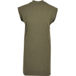T-Shirt-Kleid mit Stehkragen Build your Brand BY101 schwarz
