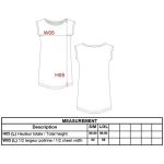 T-Shirt-Kleid Kariban K388 schwarz