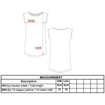 T-Shirt-Kleid Kariban K388 schwarz