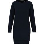 Sweatkleid aus Bio-Baumwolle Kariban K493 hellgrau meliert