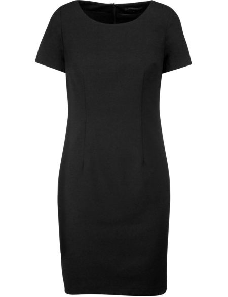 Figurbetontes Kleid Kariban K500 schwarz