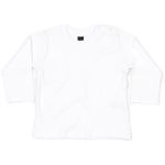 Kinder Langarm T-Shirt Babybugz BZ11 weiß