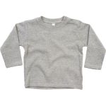 Kinder Langarm T-Shirt Babybugz BZ11 weiß