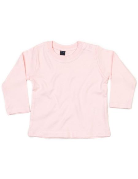 Tričko dětské s dl. rukávem Babybugz BZ11 white