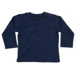 Kinder Langarm T-Shirt Babybugz BZ11 weiß