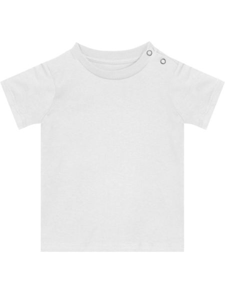 Kinder Single Jersey T-Shirt True Blanks Baby Tee weiß