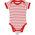 Sols Miles Baby gestreifter Body
