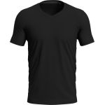 Herren T-Shirt mit V-Ausschnitt Stedman Stretch-T V-neck weiß