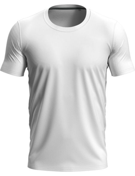 Herren T-Shirt mit Elasthan Stedman Stretch-T weiß