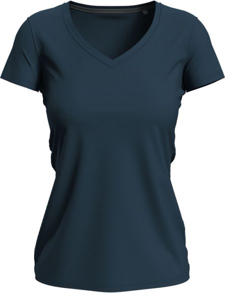Damen T-Shirt mit Elasthan und V-Ausschnitt Stedman Stretch-T V-neck Women