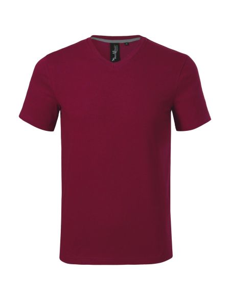 Herren T-Shirt Malfini Action V-Ausschnitt 700 weiß