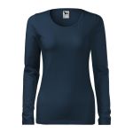 Damen Langarm T-Shirt Malfini Slim 139 weiß