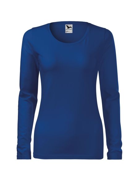 Damen Langarm T-Shirt Malfini Slim 139 weiß
