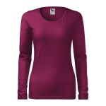 Damen Langarm T-Shirt Malfini Slim 139 weiß